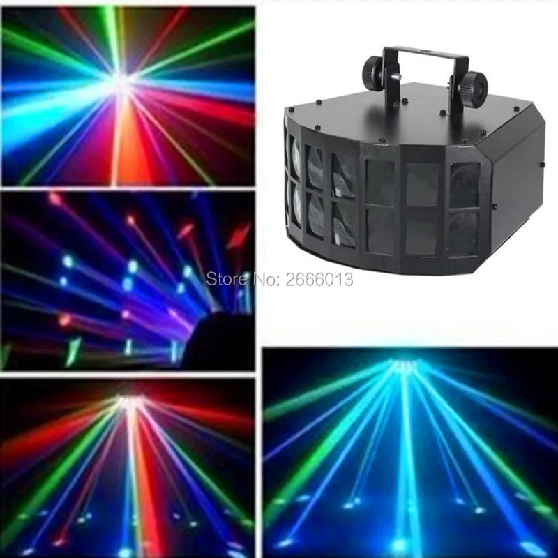 

High Brightness 30W LED Double Layer LED Downlight Projection Butterfly Effect Light KTV Disco Lights LED Double Butterfly Light