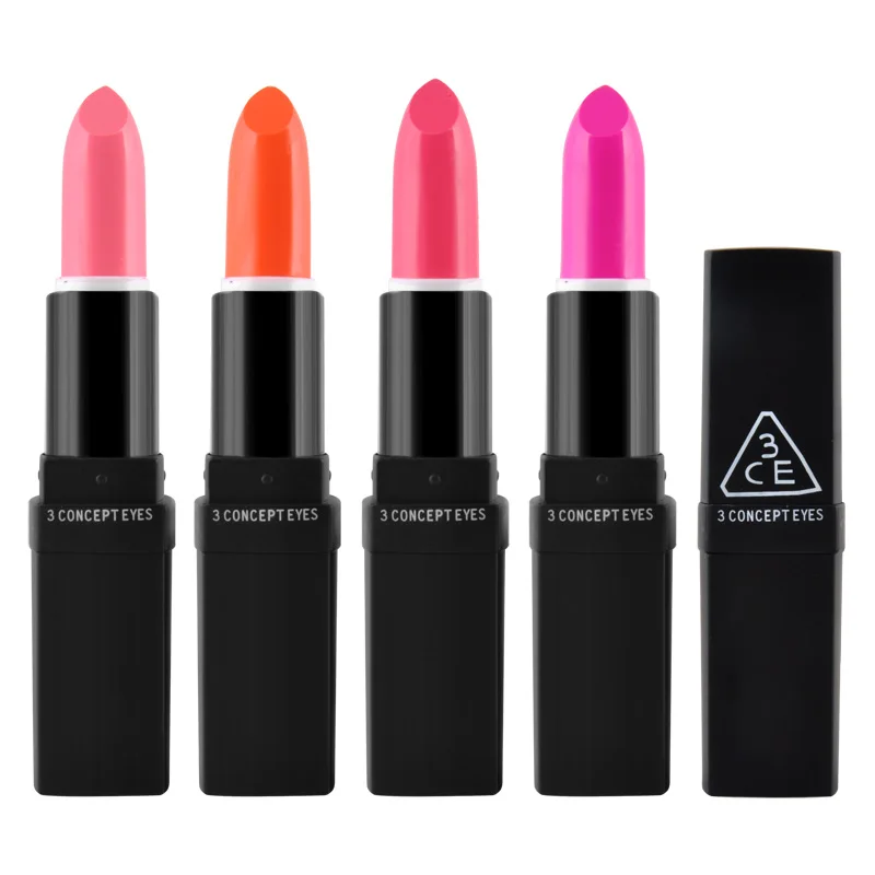 3CE Lipstick Lip Gloss Moisturizing Lipstick Moisturizing Crack Korea 3