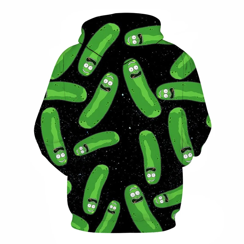 Ceny Bluzy z nadrukiem rick i morty bluzy z kapturem 3D męskie dresy śmieszne swetry czarne z kapturem modne tkaniny Dropship ZOOTOPBEAR