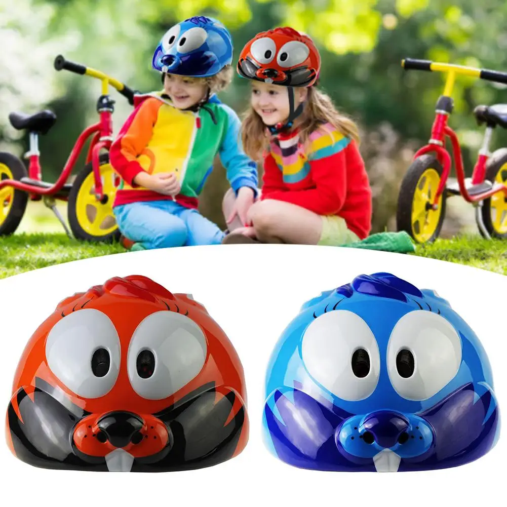 Шлем для велосипеда с изображением животных, мультиспортивный, безопасный велосипедный и Коньковый спорт, шлем для скутера, для мальчиков и девочек 3-8 лет, для детей ясельного возраста