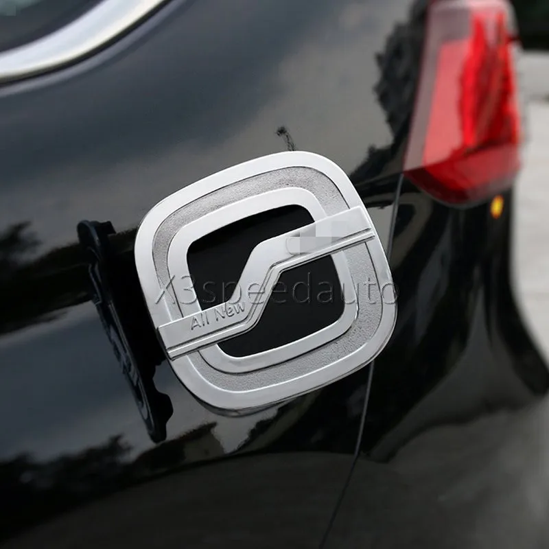 Для Honda CRV CR-V 2012-15 газовый топливный бак облицовка дверной крышки 1 шт. с логотипом автомобильный хромированный abs-пластик-Стайлинг