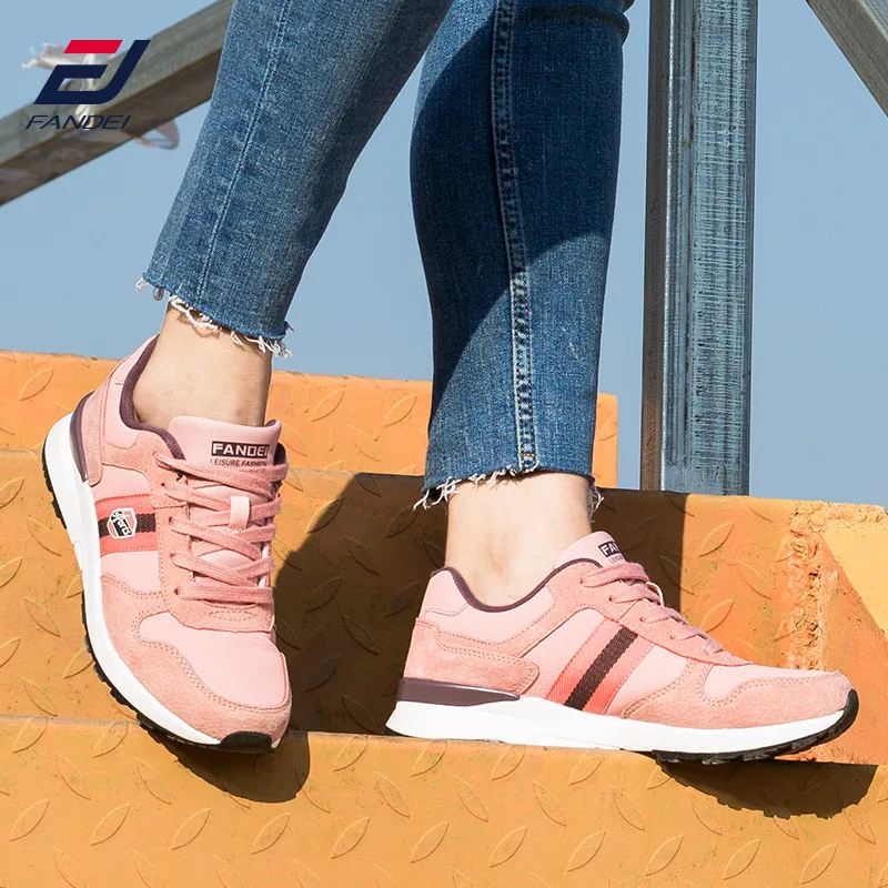 Comprar FANDEI de invierno de las mujeres zapatos de mujer Zapatillas de deporte al aire libre correr zapatos de terciopelo de las mujeres de piel de cuero de la PU