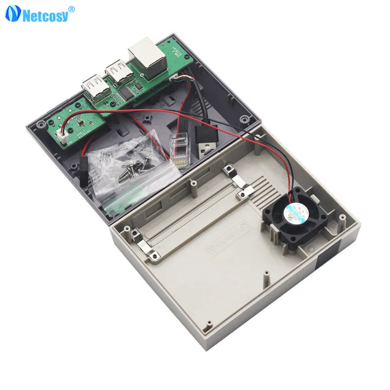 

Netcosy Mini Nes Retroflag Nespi Case Designed For Raspberry Pi 3, 2and B+ with Fan DIY game