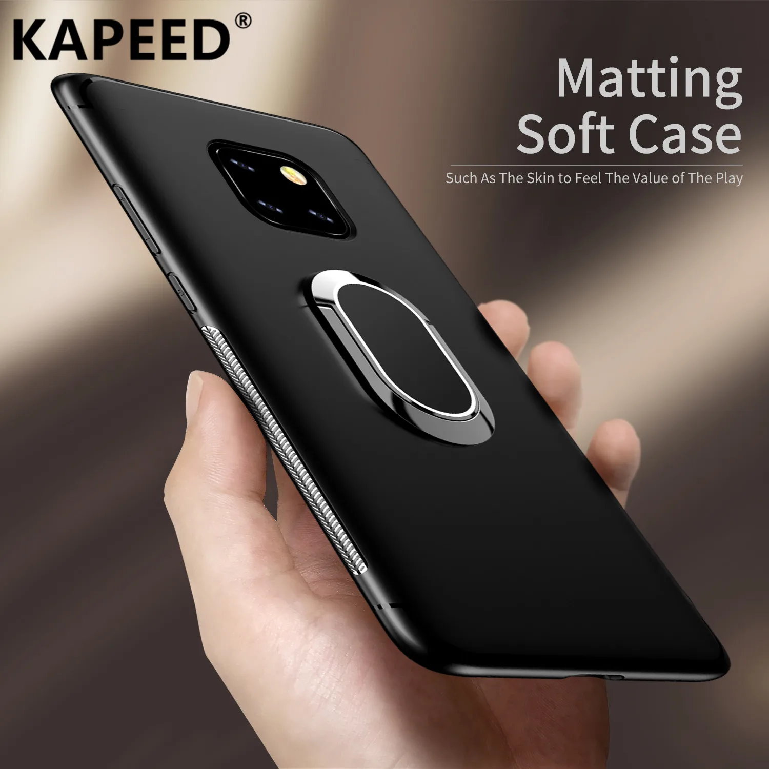 Quakeproof Чехол-держатель для Huawei Mate 20 P20 Lite магнитное автомобильное кольцо мягкая
