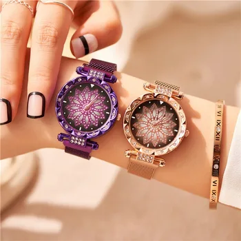 

Luxury Women Watches Ladies Diamond Female Quartz Wristwatches
