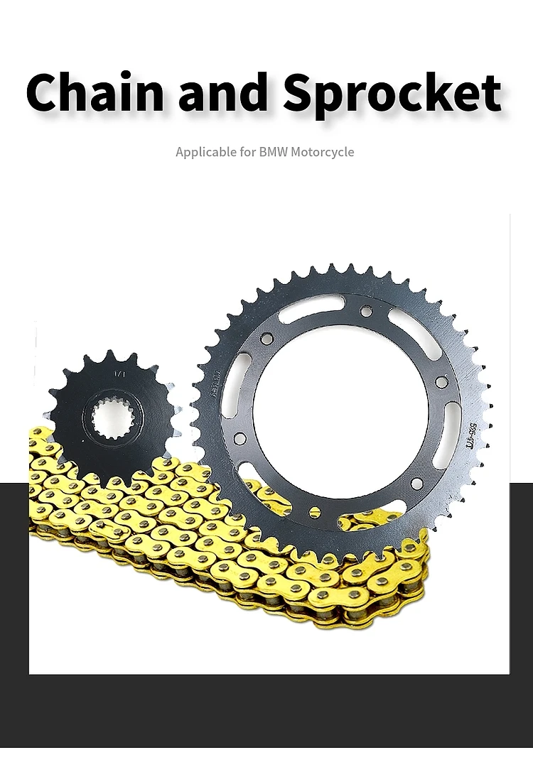 525 17 T 47 T Мотоцикл Запчасти приводная цепь и спереди и сзади комплект звездочек для BMW F650 GS F650GS SE F 650 2008-2012 525-47 T 525-17 лет