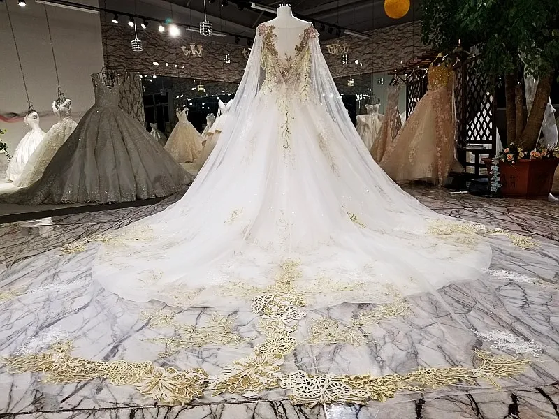 LS01990 2018 новый дизайн O образным вырезом иллюзия назад шарик рукава крышки золотое