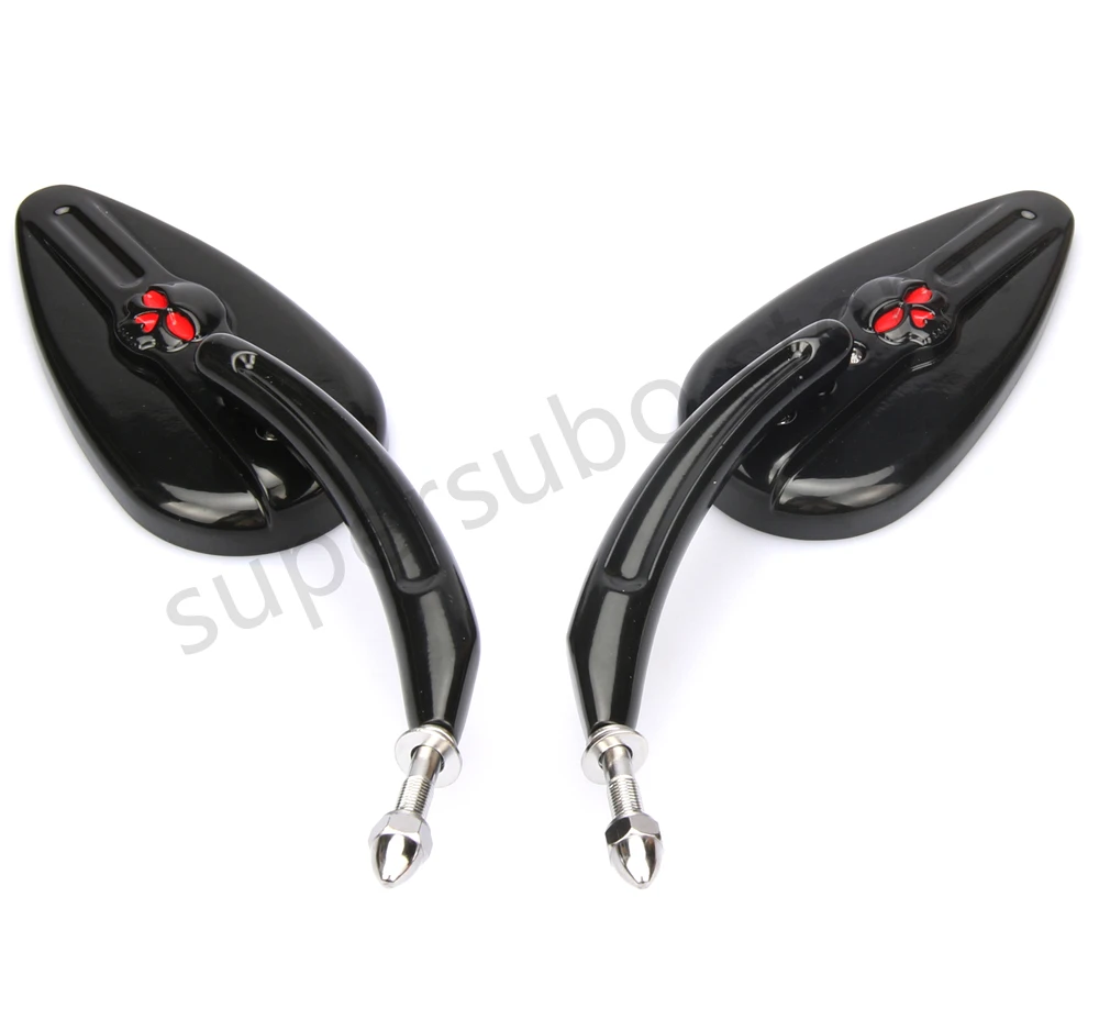 Aluminum-skull-Mirrors-For-Harley-street-glide-mirrors-road-king-side-view-mirrors-softail-fatboy-mirrors (1)