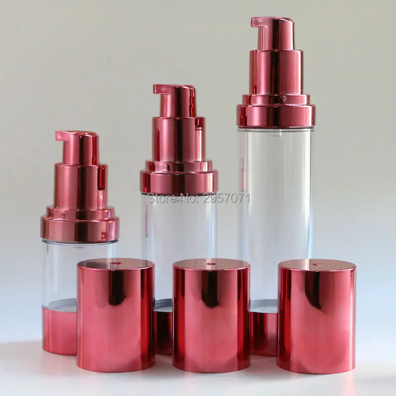 Download 30ml 50ml Airless Bottle Vacuum Pump Lotion Refillable Bottles Top Quality Beauty Liquid ...