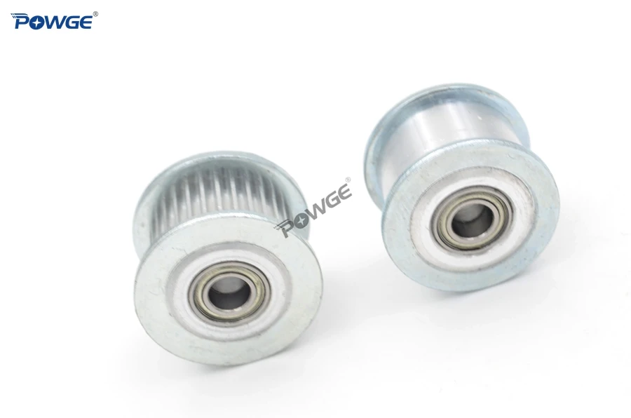 powge poulie de synchronisation alesage roue synchrone avec roulement pour largeur courroie ouverte dents 02