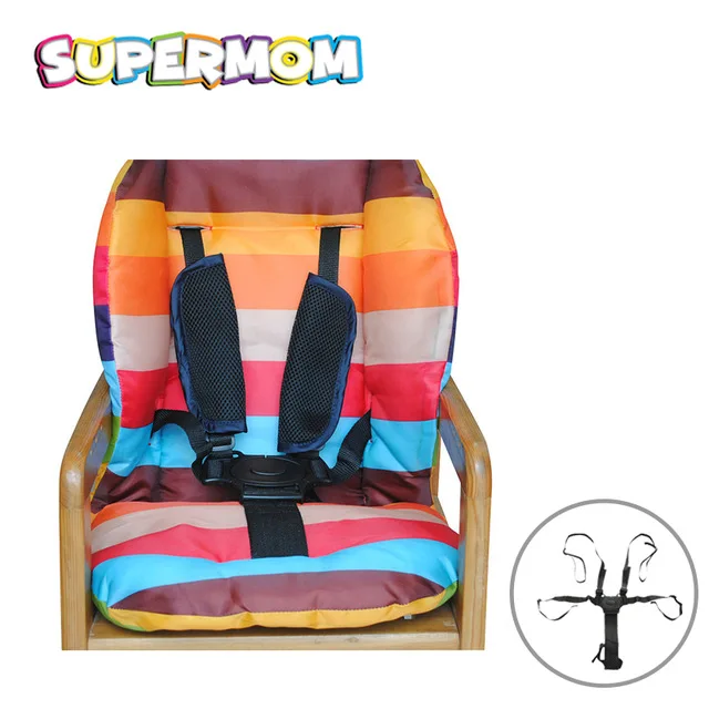 

Baby Child Safety Belt Five-Point Fixed Seat Harness Belt Baby Stroller Accessories High Chair Car Seat Security Strap Children