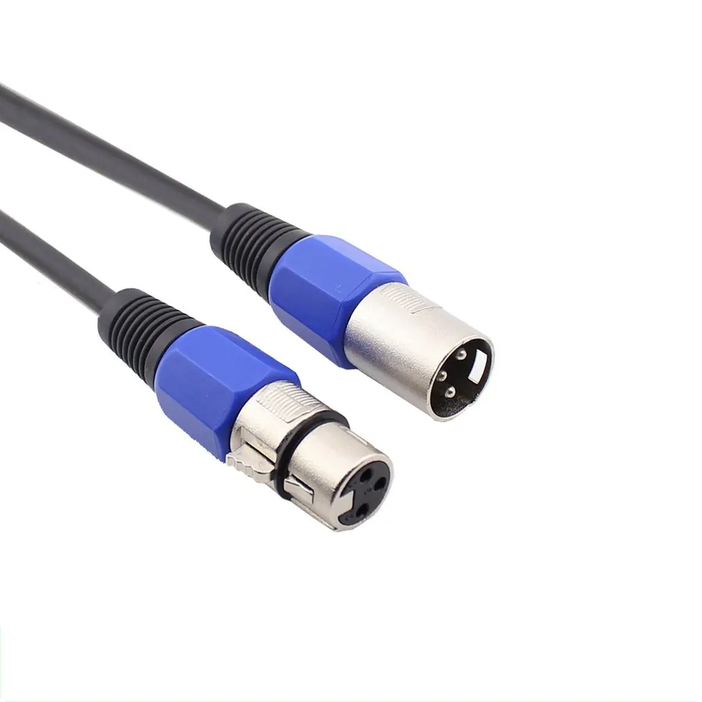 

Microphone Audio Connector Pin XLR Male To Female Mic Audio Extension Cable OC24B