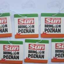 FedEx IE, бумага освежитель воздуха, подвесной картонный ароматизатор