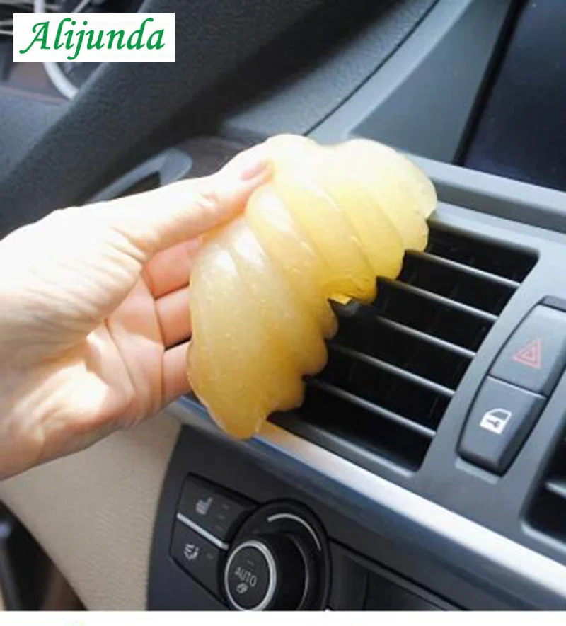 

1pc Car Cleaning Pad Glue Microfiber Auto Universal Cyber Computer Keyboard Super Clean Stick Dust Gel Scouring Pad Tools