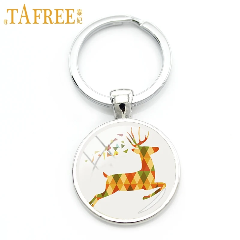 J130 Tafree, модные Семейные брелки с изображением снеговика, Счастливого Рождества, Нового года, подарок для мужчин, женщин и детей, держатель для ключей, ювелирные изделия J124 - Цвет: J130