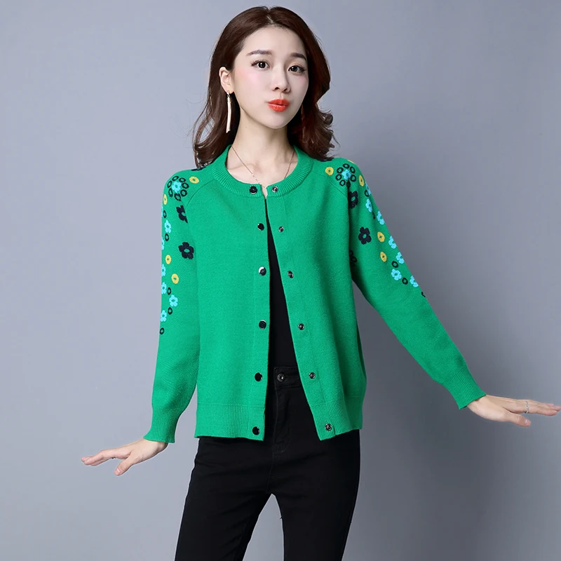 

2019 new spring dress, big size coat, cashmere sweater, short cardigan, Korean knitted top sweater.