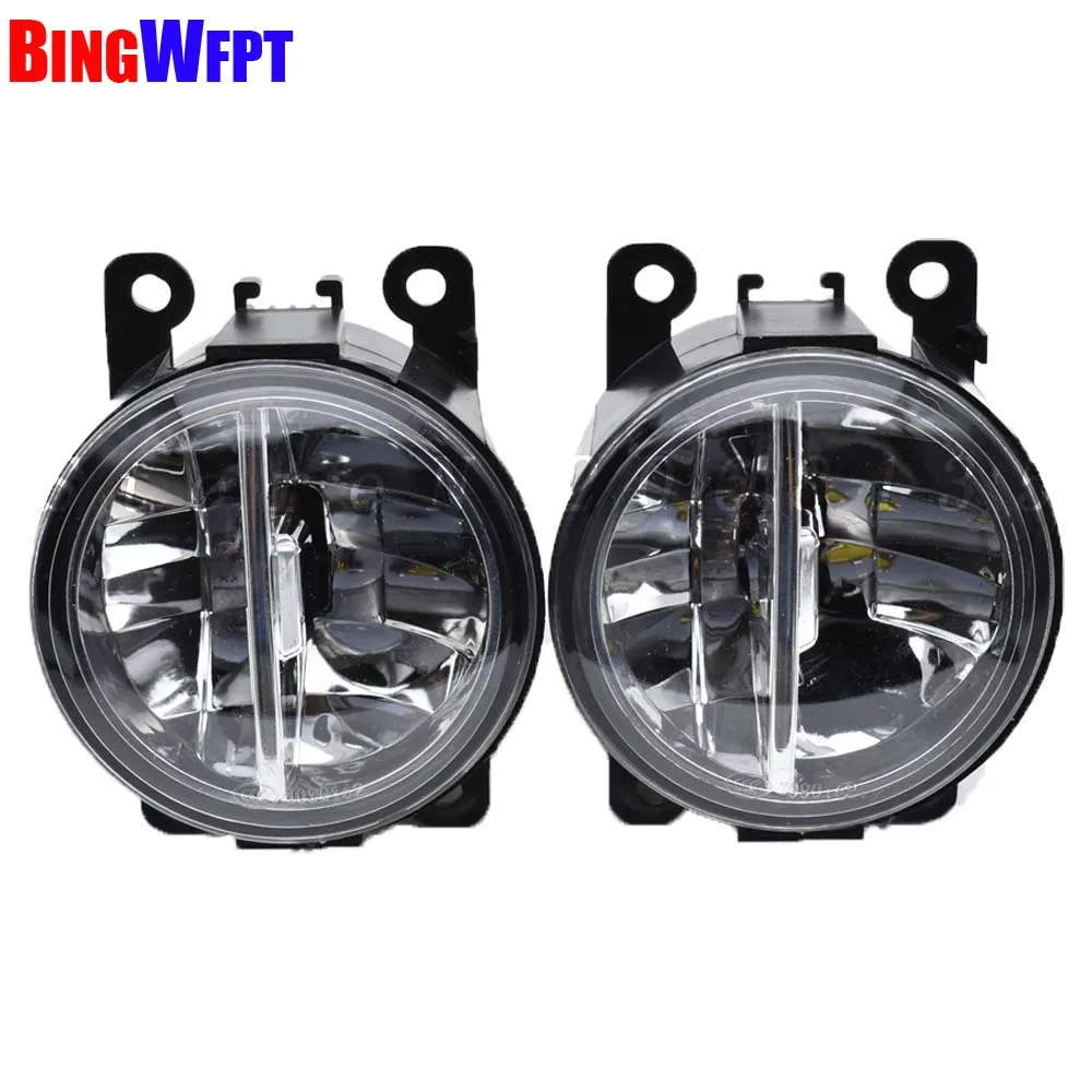

2PCS For NISSAN Navara D40 Pickup 2005 2006 2007 2008 2009 2010 2011 2012 Car styling Halogen fog lights fog lamps halogen LED