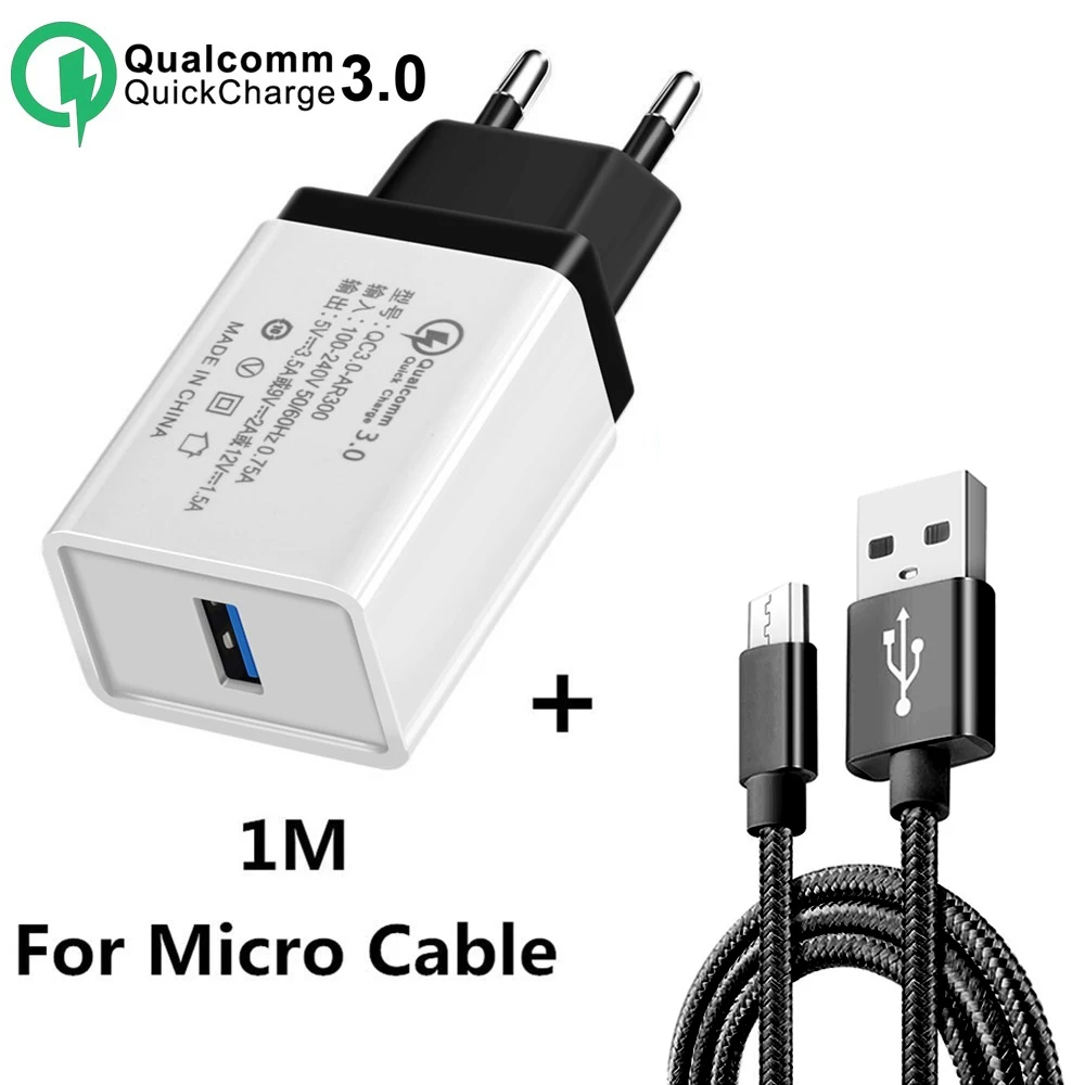 5 V 3.5A QC3.0 العالمي سريع شحن الهاتف شاحن آيفون XS HuaweITravel شاحن محول حائط ل Xiaomi سامسونج أقراص