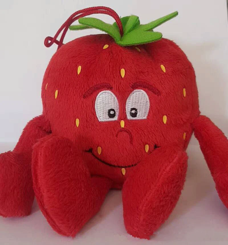 

Goodness gang Fruits Vegetables Plush Toy Strawberry Banana Blueberry Stuffed Doll Holiday Gift 13cm