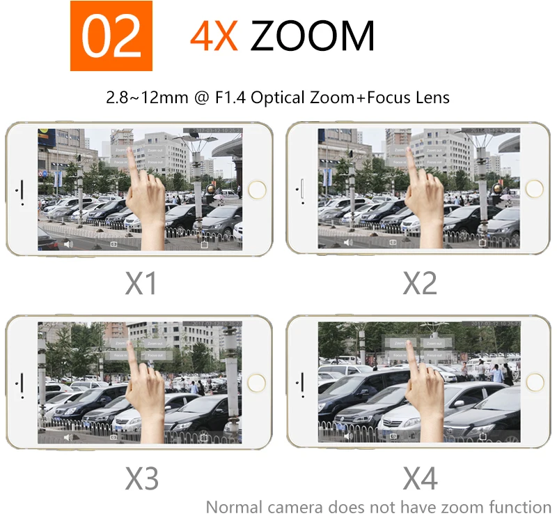 Outdoor Waterproof IP  camera Zoom 04