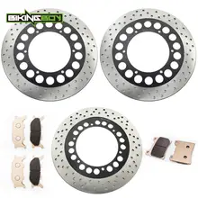 BIKINGBOY – disques de frein avant et arrière v-star Classic 00-08, XVS1100 A, 1100, 2004, 2005, 2006, 2007