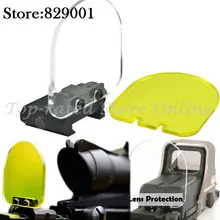 Складной страйкбол прицел крышка объектива Защитная Крышка объектива щит рейка крепление