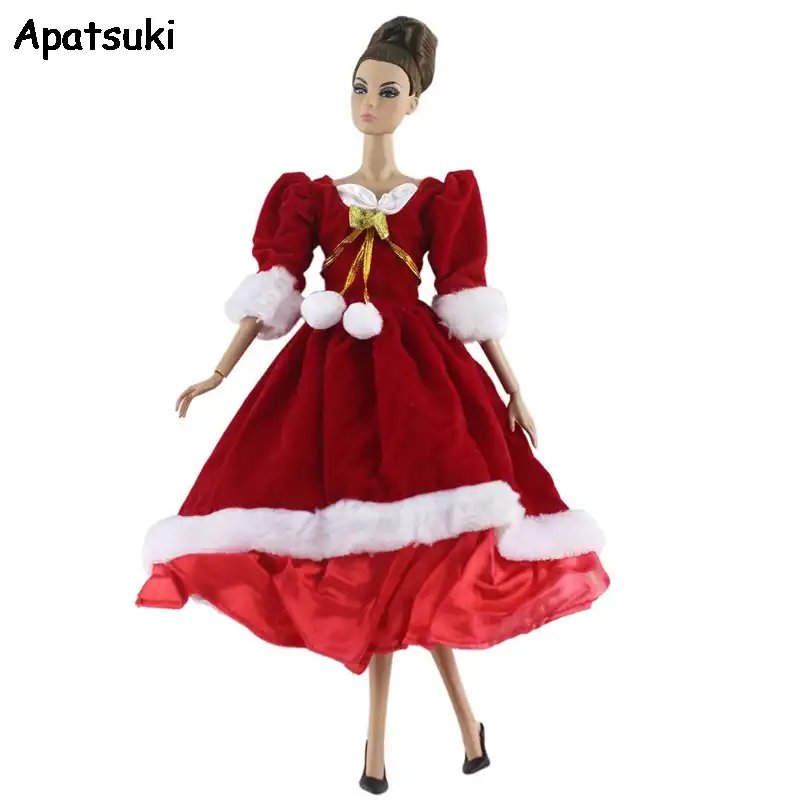 Traditional Chinese Dress Fashion Outfit 11.5/'/' Dolls Clothes Gown X-mas Gift