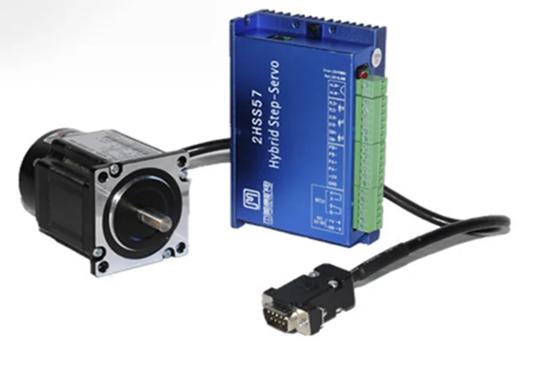 

2 phase NEMA23 1Nm 142ozf.in Closed loop Stepper servo motor driver kit JMC 2HSS57+57J1854EC-1000