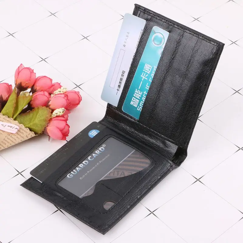 

Portable Credit Card Holder Card Case Unisex Wallet Anti-theft Bank Identification Cards RFID Business Protector