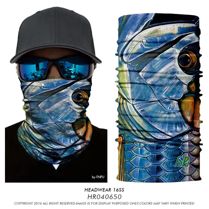 3D маска для рыбалки снасти трубчатые охотничьи банданы волшебный шарф океан Кантер(рыбацкие весы) шейный нарукавник ветрозащитная охотничья походная Лыжная маска-Балаклава