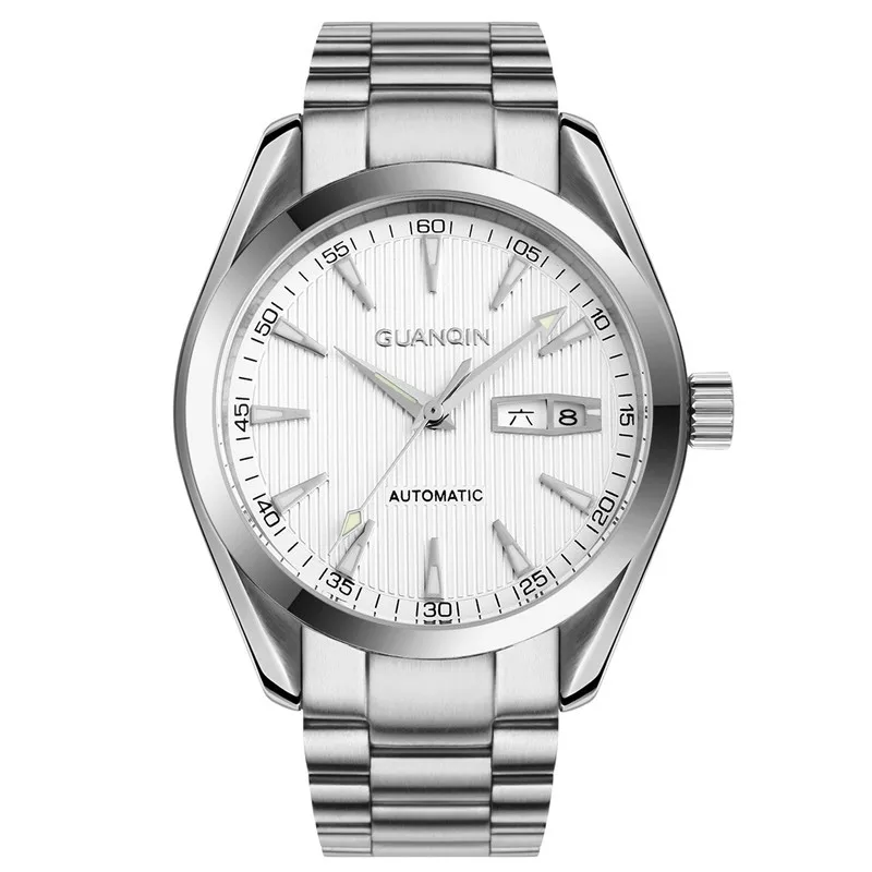 Mens Watches GUANQIN Clock Men Wristwatch Mens Automatic Self-Wind Sapphire Crystal Luminous Waterproof Luxury Mechanical Watch (5)