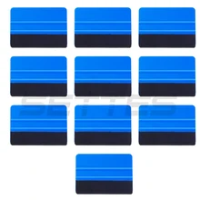 10 шт. виниловая Ракель w/ткань войлок без царапин Автопленка упаковочные инструменты