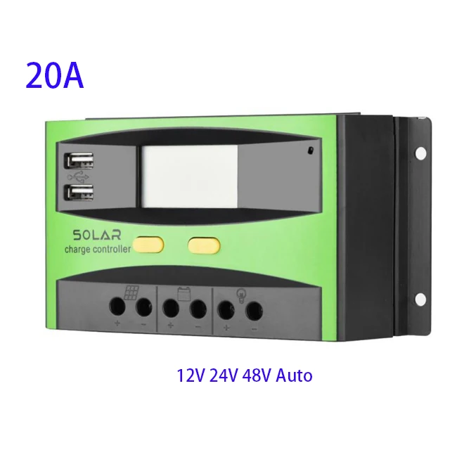 MPPT Солнечный контроллер 20A 48 В/36 в солнечное зарядное устройство 24 В/12 В батарея заряд Макс 150В DC вход Авто задняя подсветка ЖК-дисплей