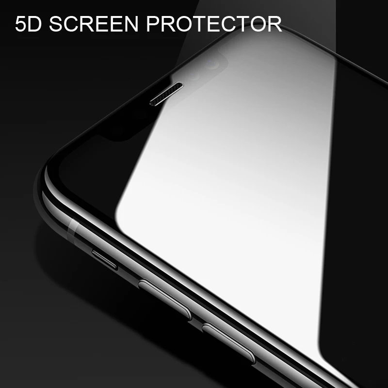 Защитное стекло TOMKAS для iPhone X XS 10 5D Edge Премиум Защитная пленка 6 6S 7 8 Plus|Защитные