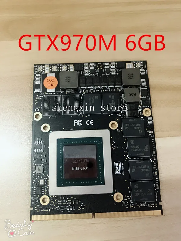 Новинка! GTX 970M GTX970M N16E-GT-A1 6 Гб Видео Графика карты для Clevo P375SM P170EM P150EM P157SM P151SM P150SM P170SM P177SM