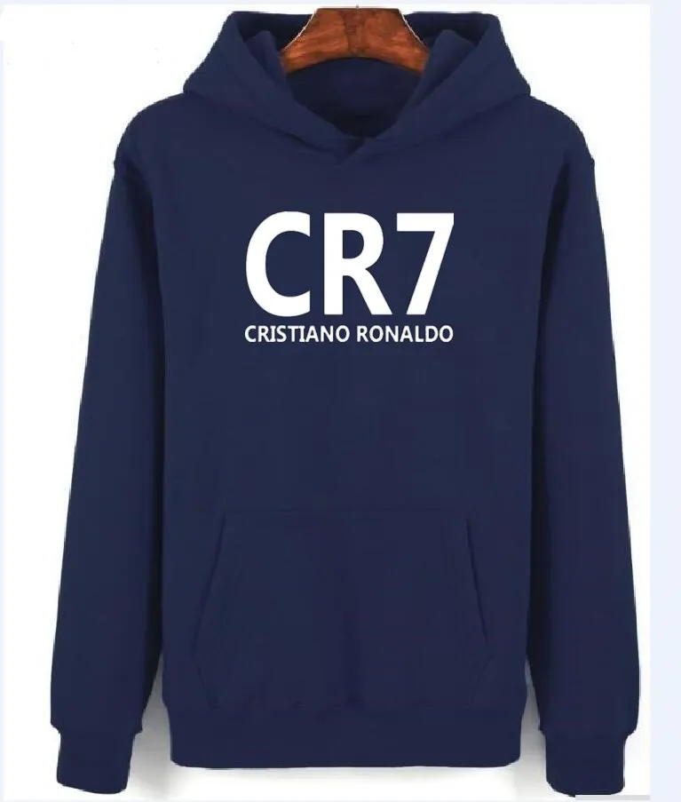 

2018 CR7 hoodies men cotton luxury brand hoody male black autumn clothes cr7 christiano brand