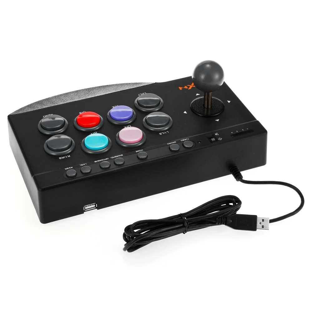  PXN 0082 Arcade Gaming Joystick Game Controller Gamepad Support PC PS3 PS4 Xbox one USB Wired Gamep