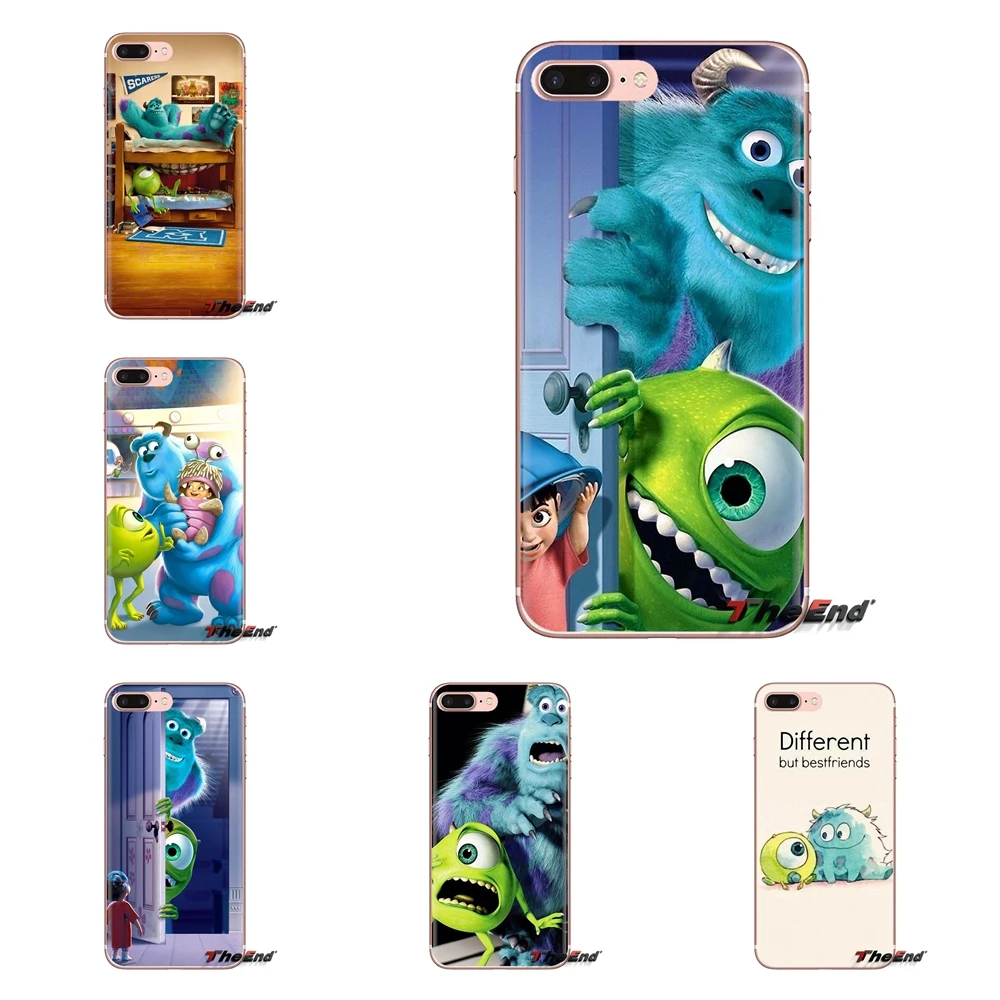Мягкие прозрачные чехлы-монстры sulley Университет Тигра для Huawei Mate Honor 4C 5C 5X 6X 7 7A 7C 8 9