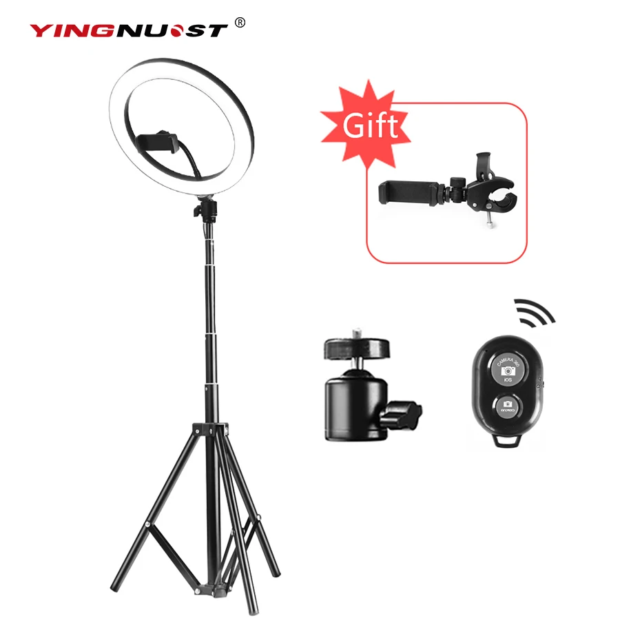 5600K-LED-Ring-Light-10inch-26cm-Lamp-Dimmable-Photography-Studio-Phone-Video-With-150CM-Tripod-Selfie (5)
