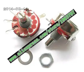 

1pcs/lot WTH118-1A WTH (118) single- ring carbon potentiometer 2W 2M2 2.2M