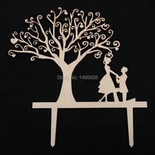 Предлагаем Свадебный Топпер для торта, изготовленный на заказ Свадебный Топпер, деревянный Топпер для жениха и невесты