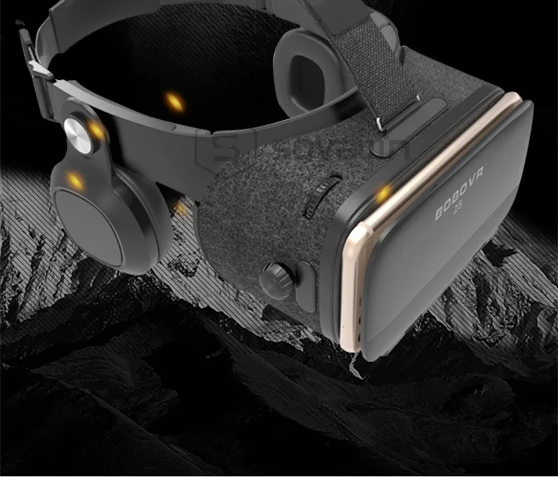 BOBOVR Z4 обновление BOBO VR Z5 120 FOV 3D картонный шлем очки виртуальной реальности стерео гарнитура коробка для 4,7- 6,2 'мобильный телефон