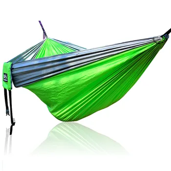 

328 promotion double hammock with space saving steel stand