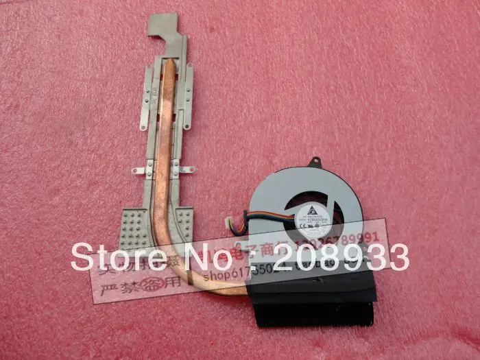 

For Genuine original FOR ASUS the FOR ASUS U35JC fan notebook radiator module brass+cooling fan
