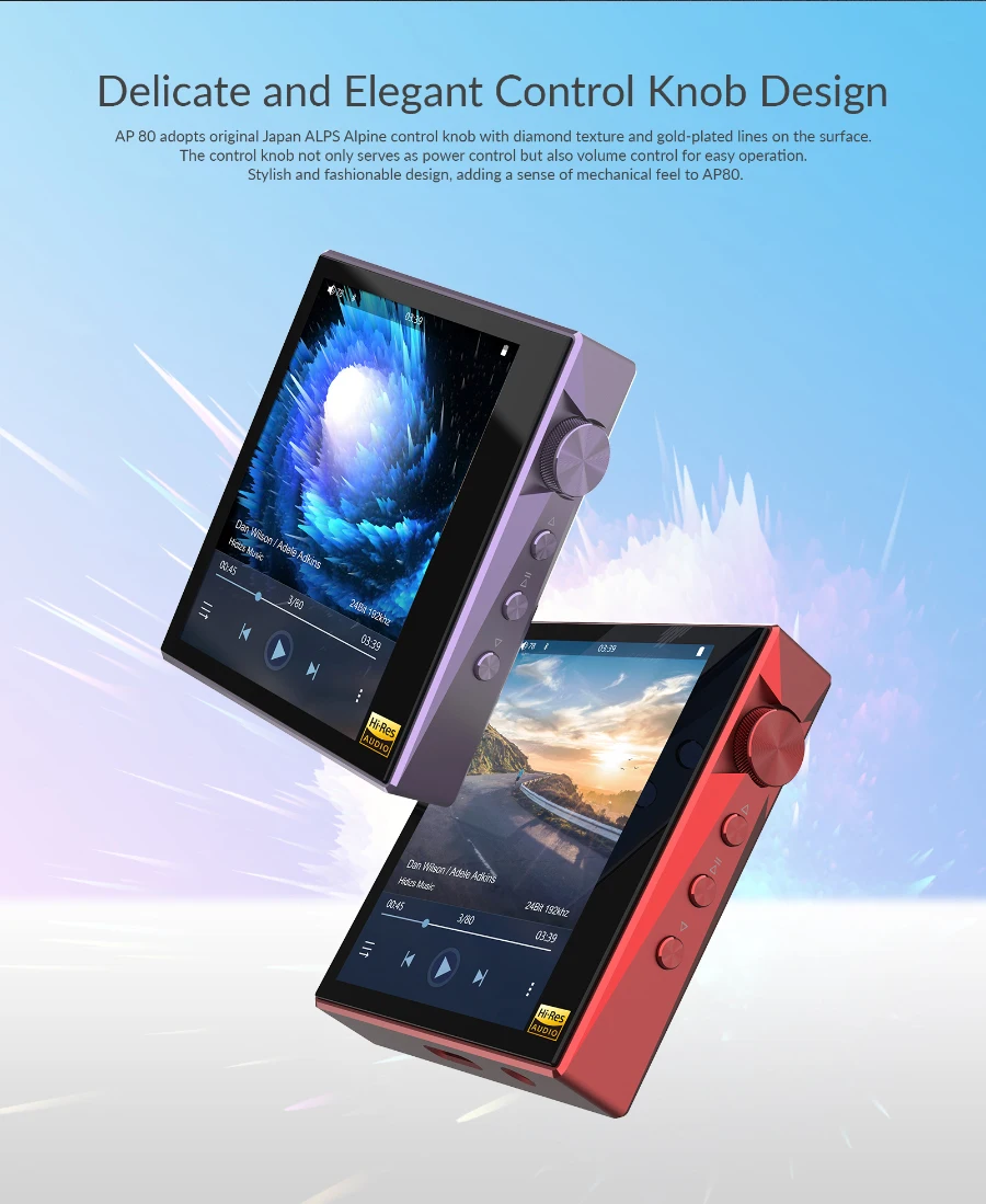 Hidizs AP80 Hi-Res ES9218P Ultraportable Bluetooth