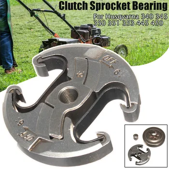 

7T Clutch Drum Sprocket Drum Bearings Kit For 340 345 350 351 353 445 450 Chainsaw Bracket Woodworking Replacement Tool Parts