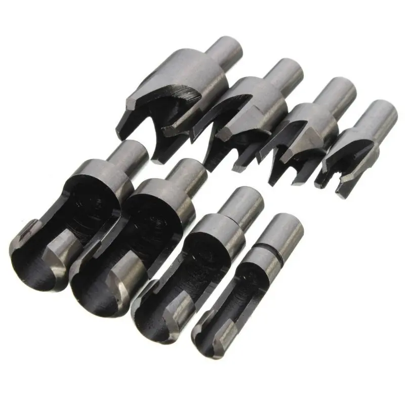 Buy Carbon Steel Carpentry Wood Plug Tool Drill Bits