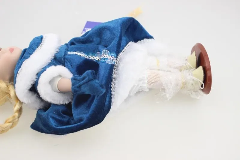 30 см русский реалистичные Reborn Baby Doll Девушка Рождественский подарок Санта Клаус снег принцесса кукла фигурки героев Bonecas Brinquedos