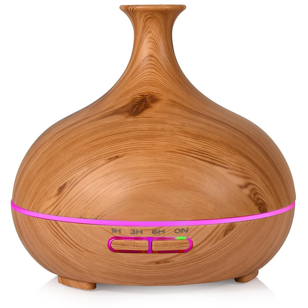 

300ml Cool Mist Humidifier Aroma Essential Oil Diffuser Ultrasonic Air Purifier 7 Color Change Night light for Office Home