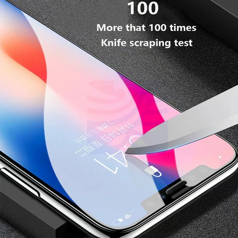 Закаленное стекло для iPhone XS XR MAX Защитная пленка 8 X 7 6 6S Plus 8plus 1 5 дюйма жесткий